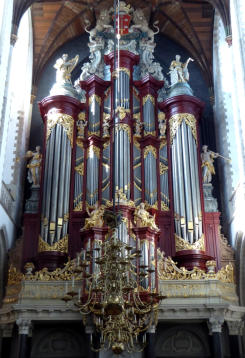 Haarlem - Grote of Bavokerk - Müller-orgel - foto José Meulenberg